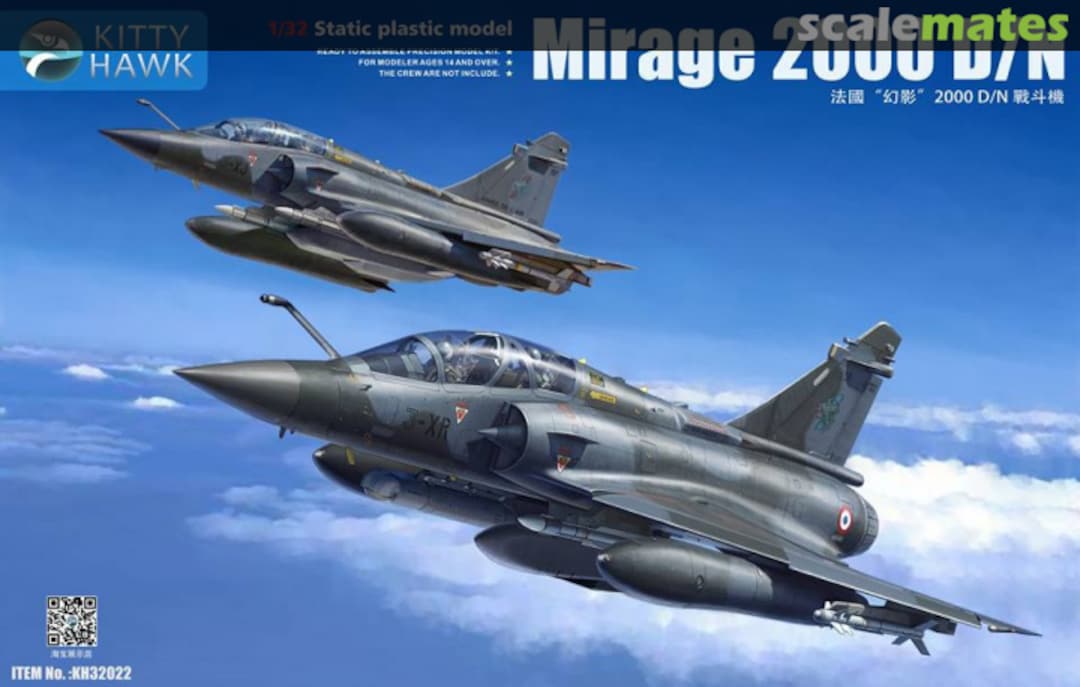 Boxart Mirage 2000 D/N KH32022 Kitty Hawk