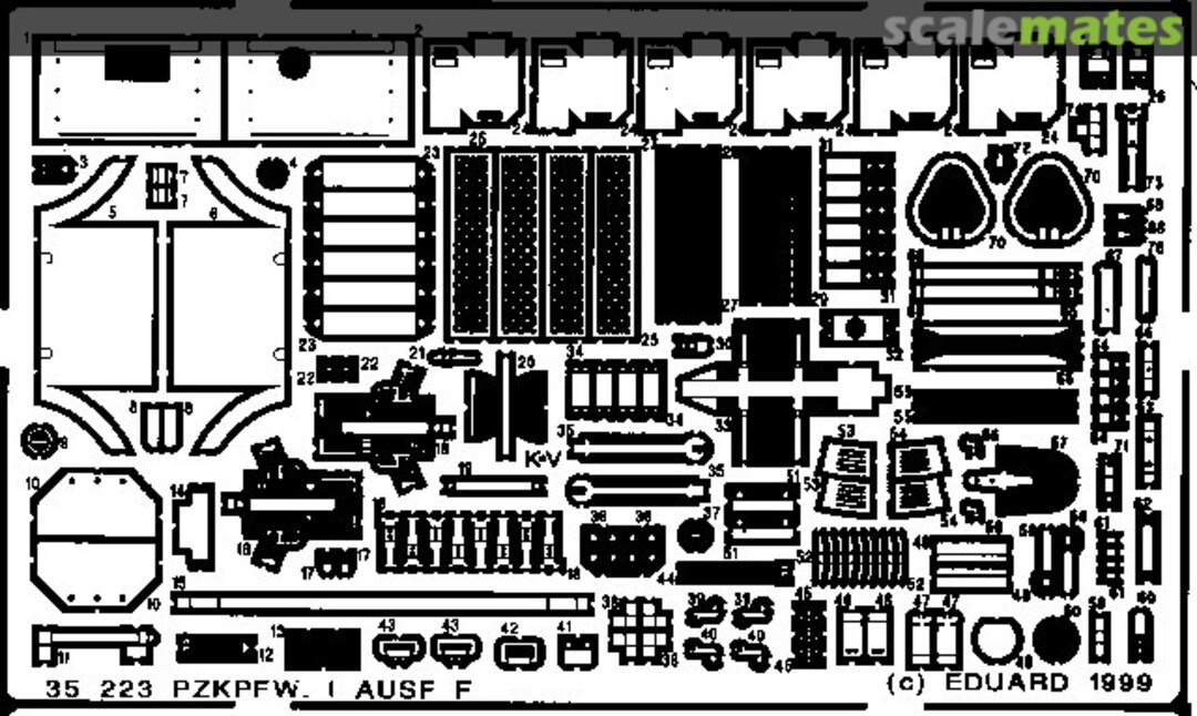 Boxart Pz.I Ausf.F 35223 Eduard