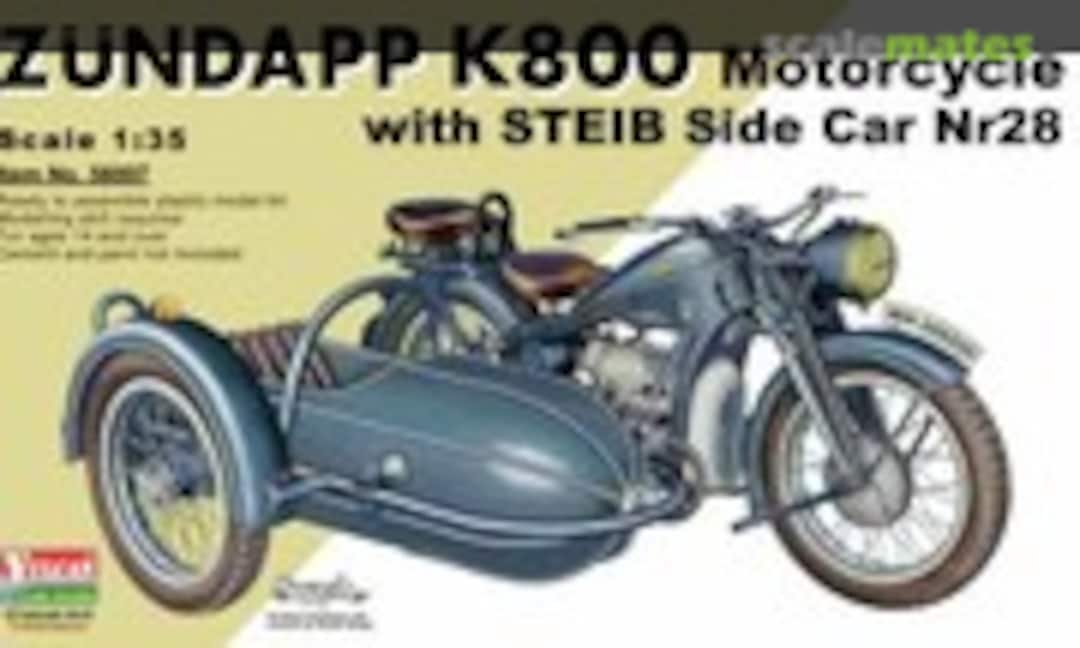 1:35 Zündapp K800 Motorcycle (Vulcan Scale Models 56007)