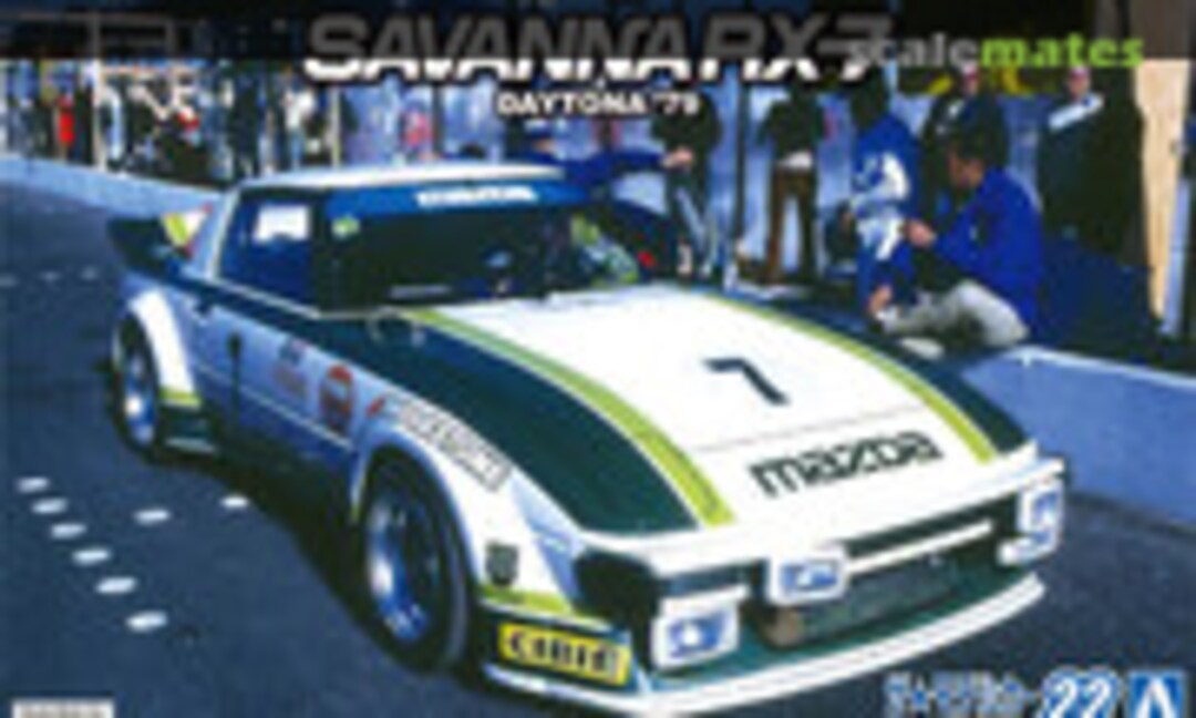 1:24 Mazda SA22C Savanna RX-7 Daytona '79 (Aoshima 061039)