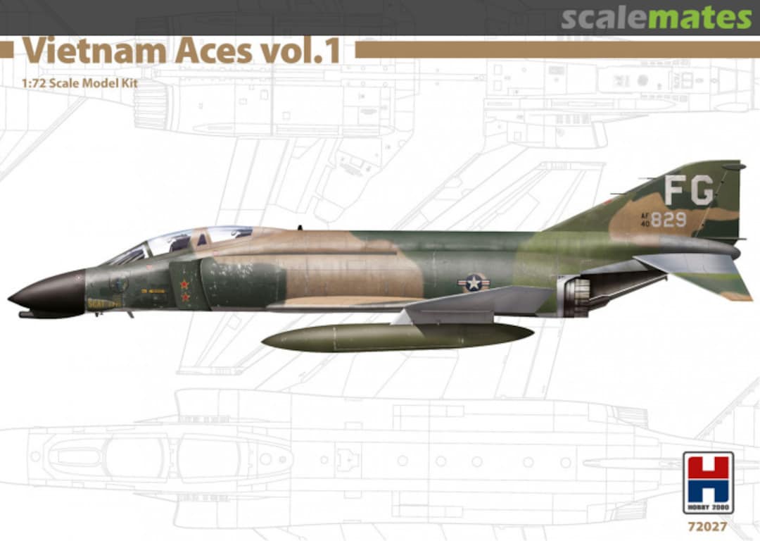 Boxart Vietnam Aces vol.1 72027 Hobby 2000