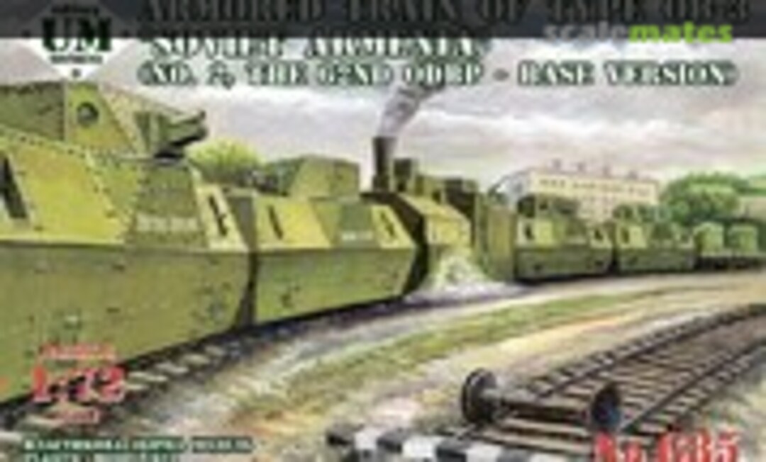 1:72 Armored Train of Type OB-3 &quot;Soviet Armenia&quot; (UM Military Technics 685)