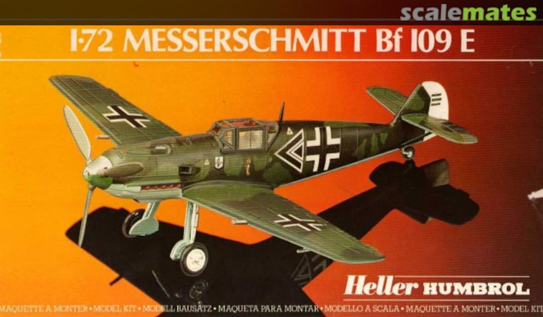 Boxart Messerschmitt Bf 109 E 80234 Heller Humbrol