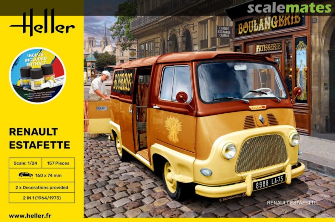 Boxart Renault Estafette 56743 Heller