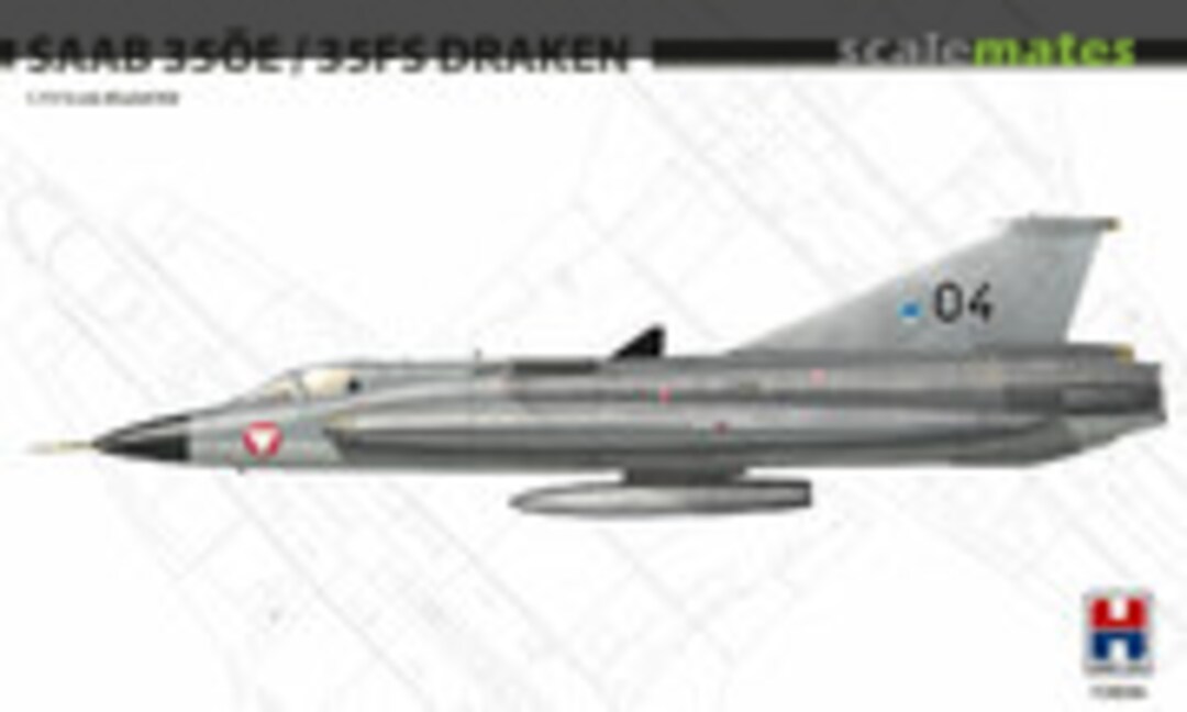 1:72 Saab 35ÖE/35FS Draken (Hobby 2000 72056)