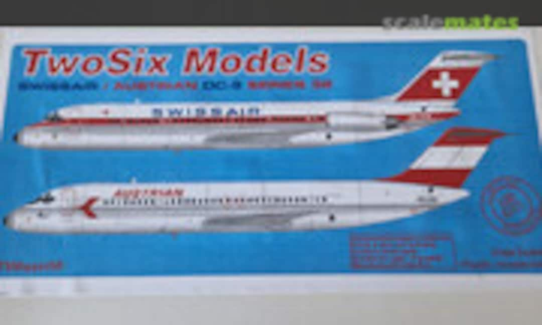 Swissair / Austrian DC-9 Series 32 (26 Models TSM4401SR)