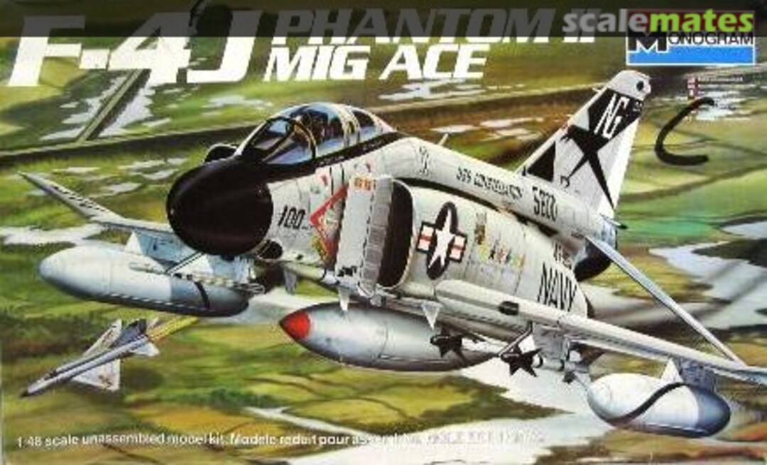 Boxart F-4J Phantom II 5813 Monogram