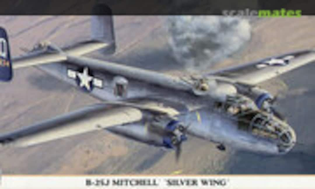 1:72 B-25J Mitchell 'Silver Wing' (Hasegawa 00781)