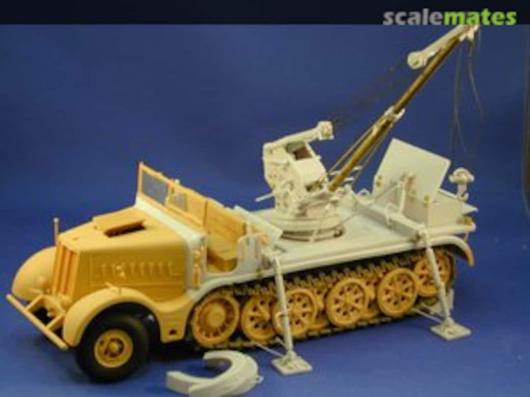 Boxart Sd.Kfz.9/1 6ton Bilstein Crane Conversion 35-12902 The New TMD