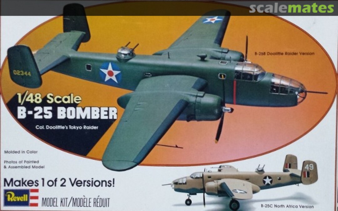 Boxart B-25 Bomber H-285 Revell