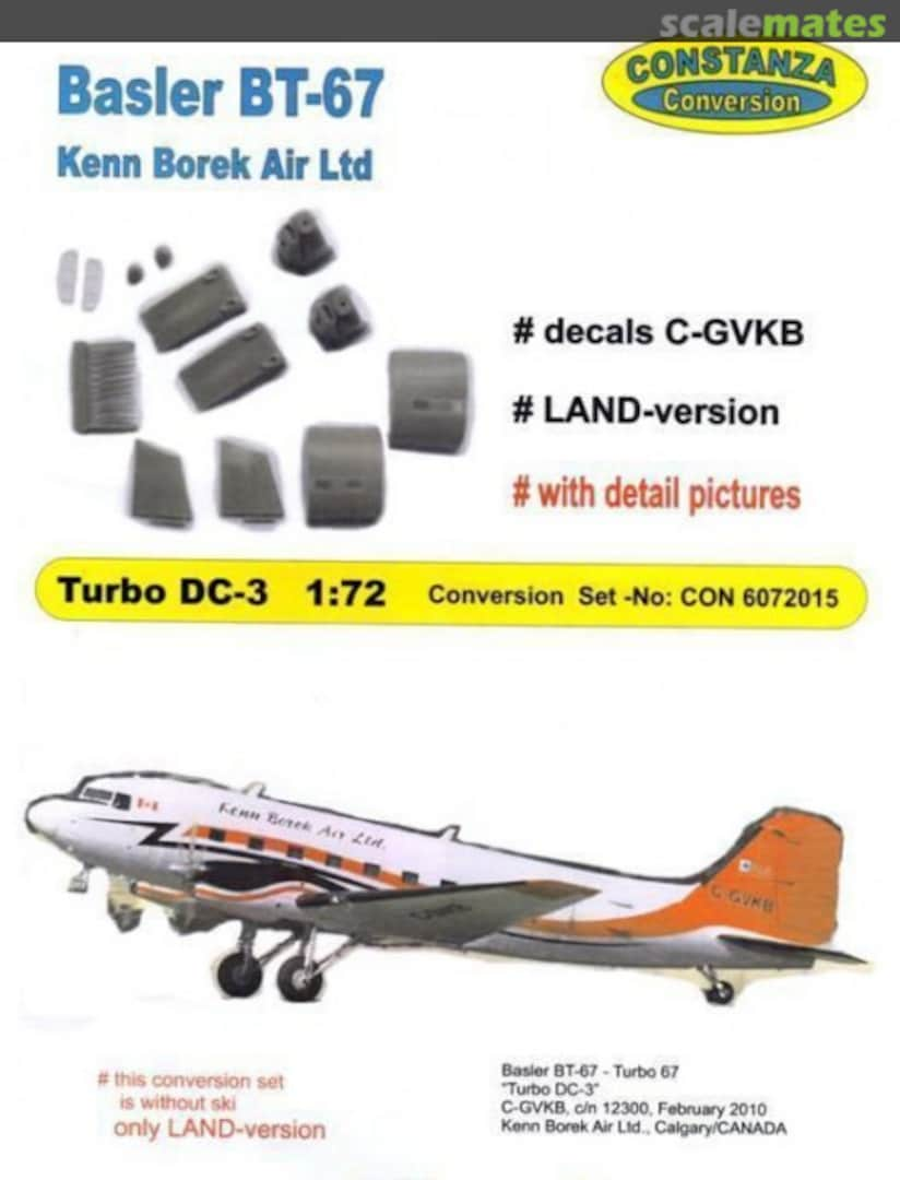 Boxart Basler BT-67 / Turbo DC-3 CON 6072015 Constanza Kit