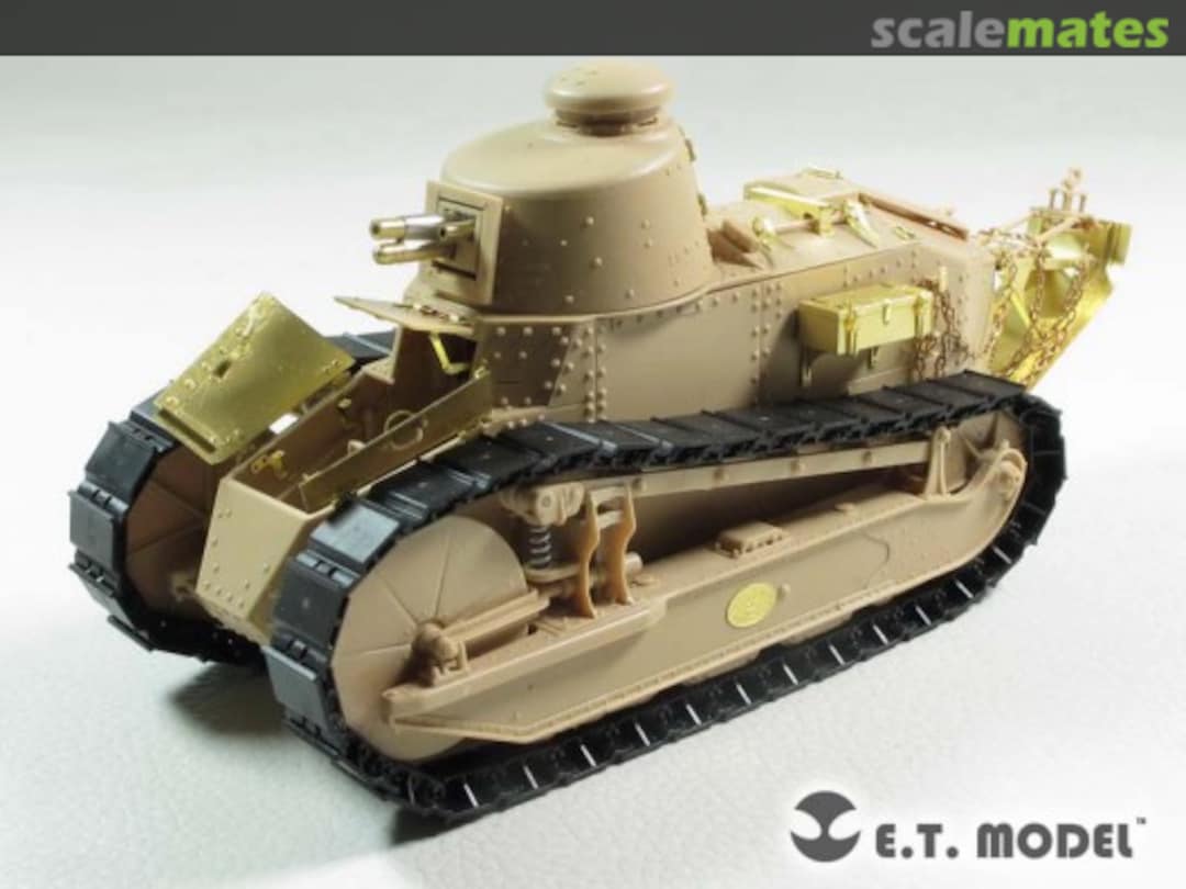 Boxart French FT-17 Light Tank (Cast Turret) E35-199 E.T. Model