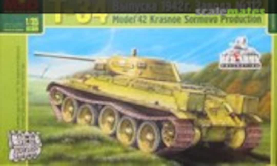 1:35 Т-34 завода №112 &quot;Красное Сормово&quot;. 1942г. (MSD Micro Scale Design 3528)