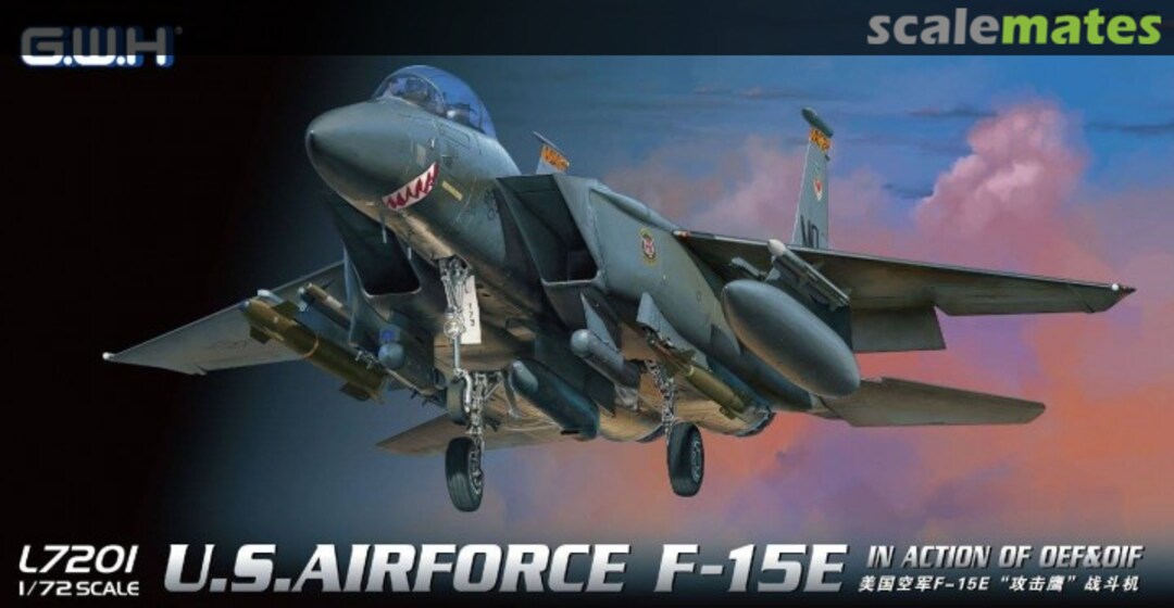 Boxart F-15E Strike Eagle L7201 Great Wall Hobby