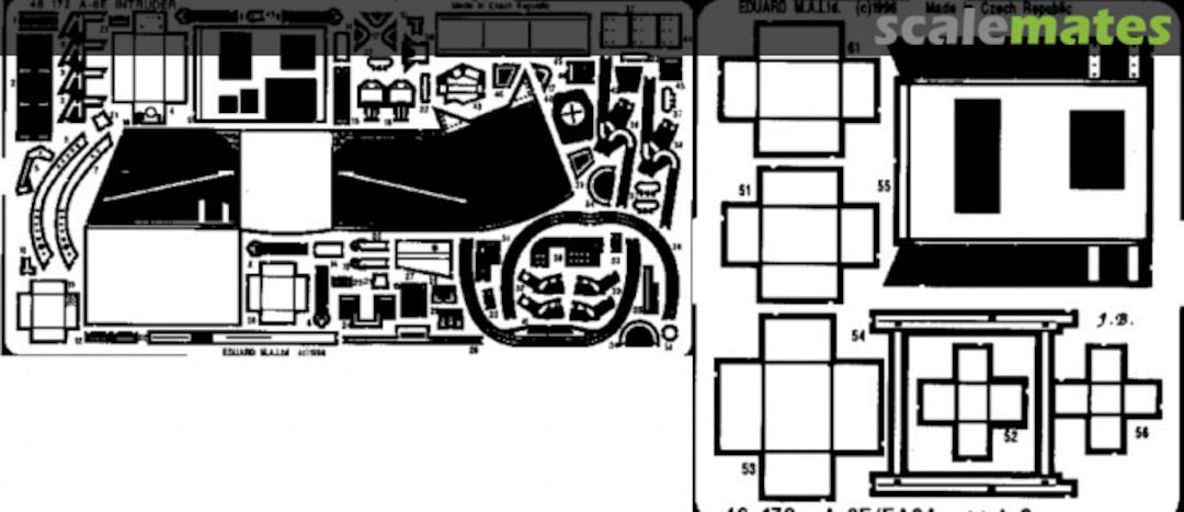 Boxart A-6E, E/A-6A Intruder 48 172 Eduard