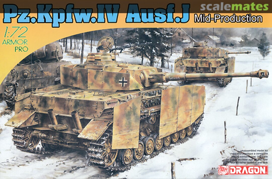 Boxart Pz.Kpfw. IV Ausf. J 7498 Dragon