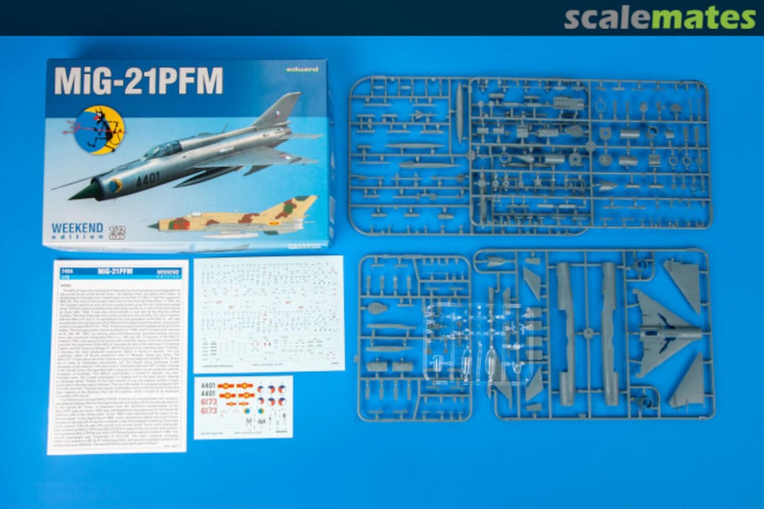 Contents MiG-21PFM 7454 Eduard