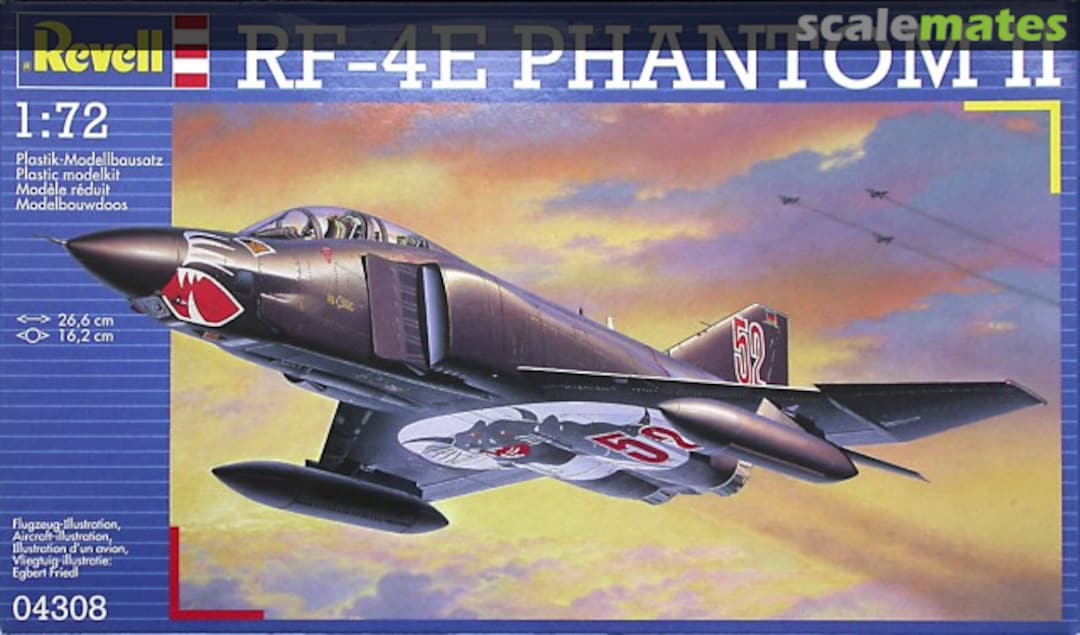 Boxart RF-4E Phantom II 04308 Revell