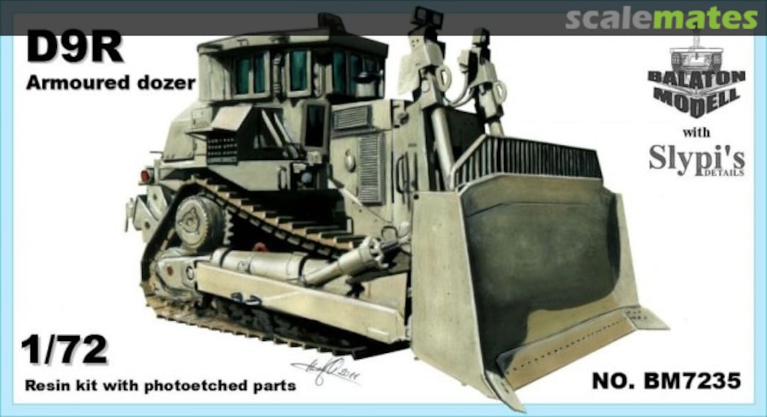 Boxart D9R Armoured Dozer BM7235 Balaton Modell