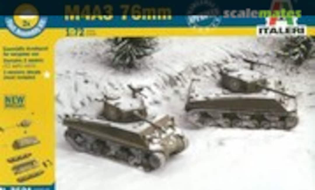 1:72 M4A3 Sherman 76mm (Italeri 7521)