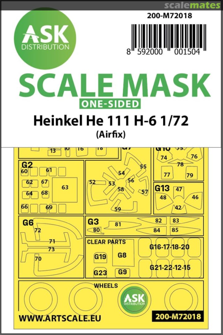 Boxart Heinkel He 111 H-6 200-M72018 ASK