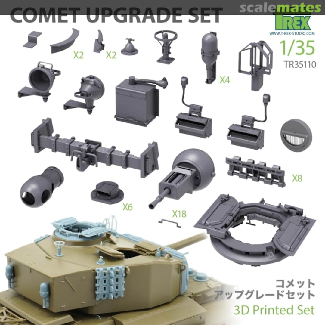 Boxart Comet upgrade set TR35110 T-Rex Studio