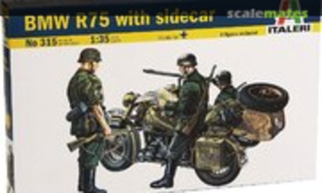 BMW R75 with sidecar (Italeri 0315S)