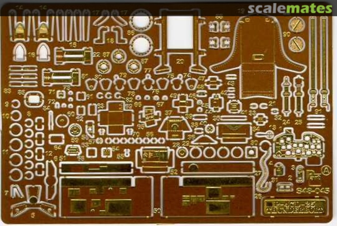 Boxart P-47D-25 Thunderbolt S48-045 Part