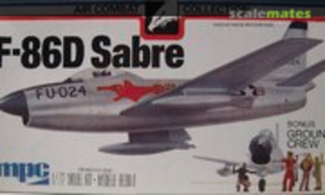 1:72 North American F-86D Sabre (MPC 2-2106)