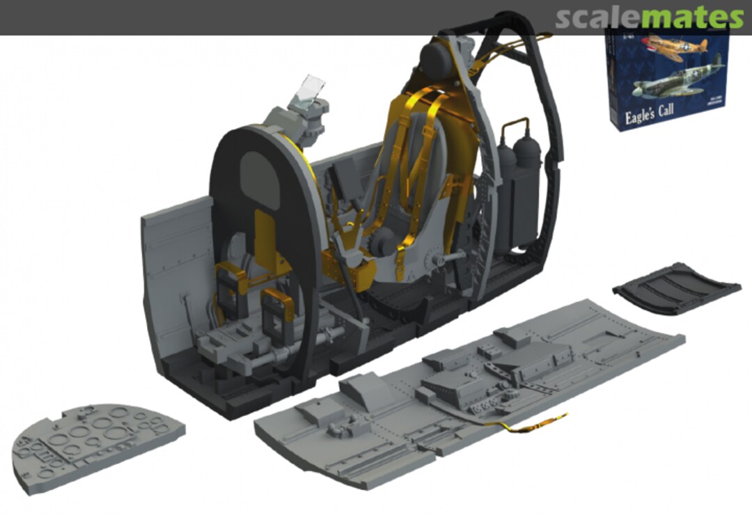 Boxart Spitfire Mk.V cockpit 648663 Eduard