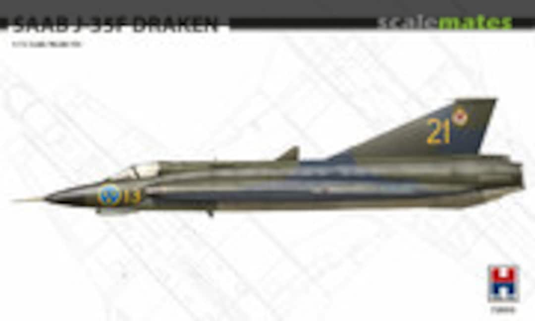 1:72 Saab J-35F Draken (Hobby 2000 72055)