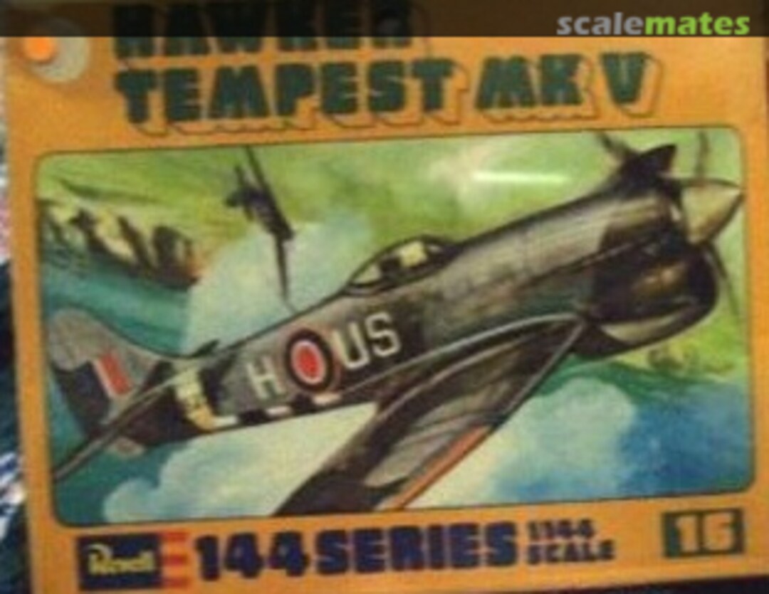 Boxart Hawker Tempest H-1016 Revell/Kikoler