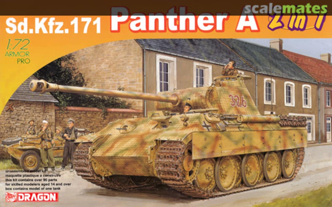 Boxart Sd.Kfz. 171 Panther Ausf. A 7546 Dragon