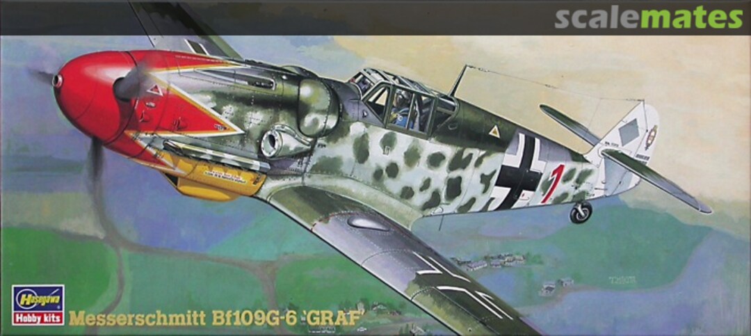 Boxart Messerschmitt Bf109G-6 'Graf' 51366 Hasegawa