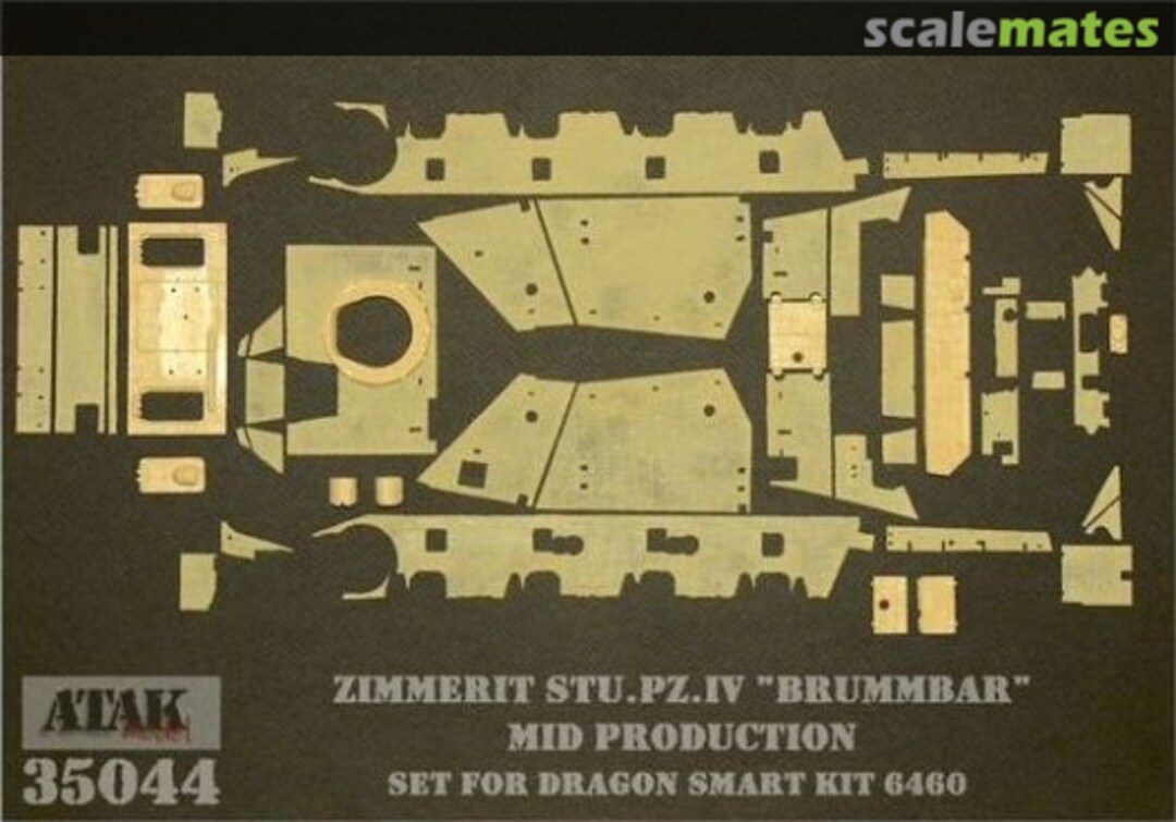 Boxart Sd.Kfz.166 Stu.Pz.IV Brummbär 35044 Atak Model