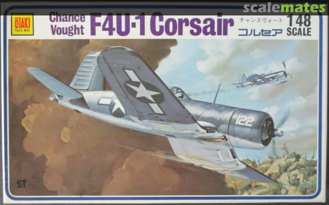 Boxart F4U-1 Corsair OT2-27-400 Otaki