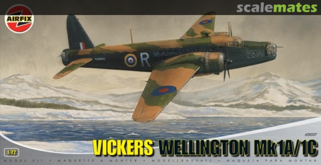 Boxart Vickers Wellington Mk 1A/1C A05037 Airfix