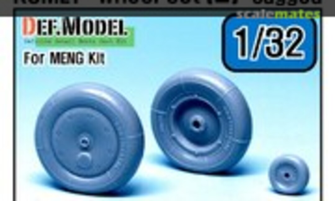 1:32 Me 163 Komet Sagged Wheel Set (Def.Model DS32006)