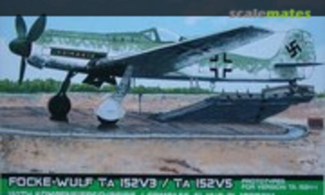 1:72 Focke-Wulf Ta-152V-3/V-5 with Kompensierscheibe/Compass-Swing Platform (Kora Models KPK7201)