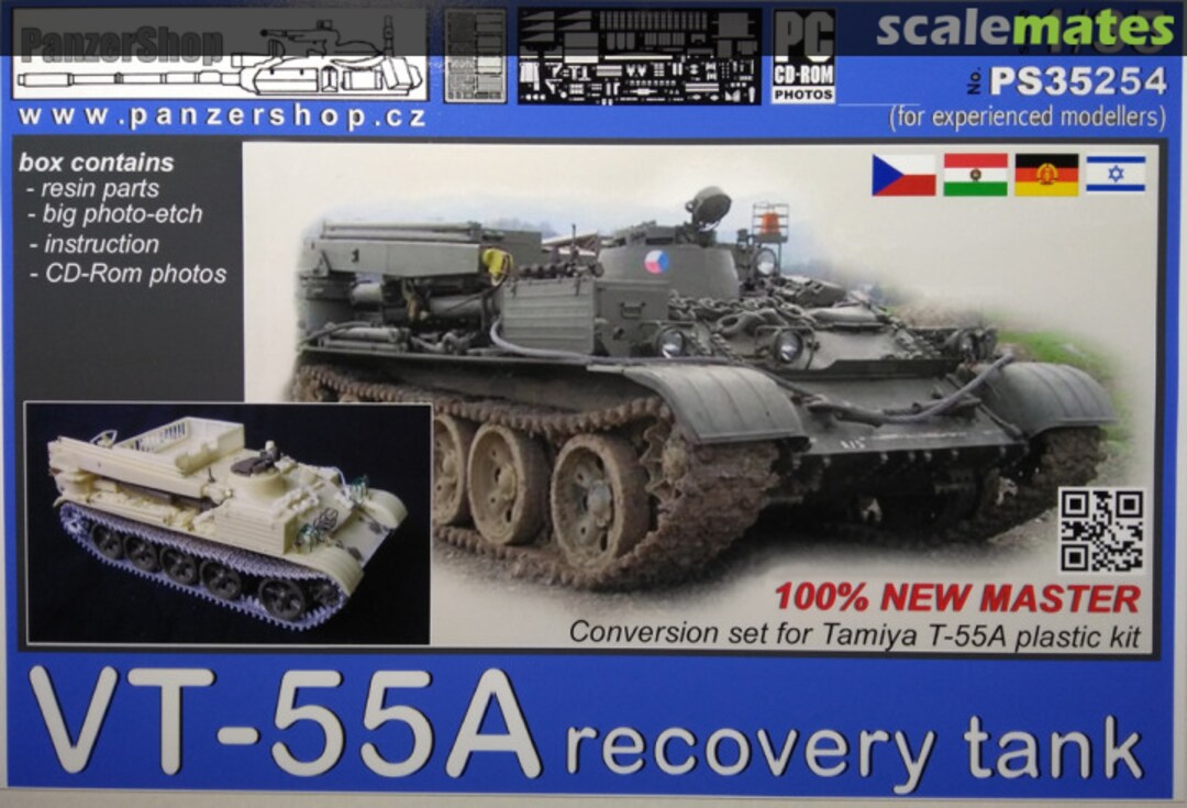 Boxart VT-55A Recovery Tank PS35254 PanzerShop