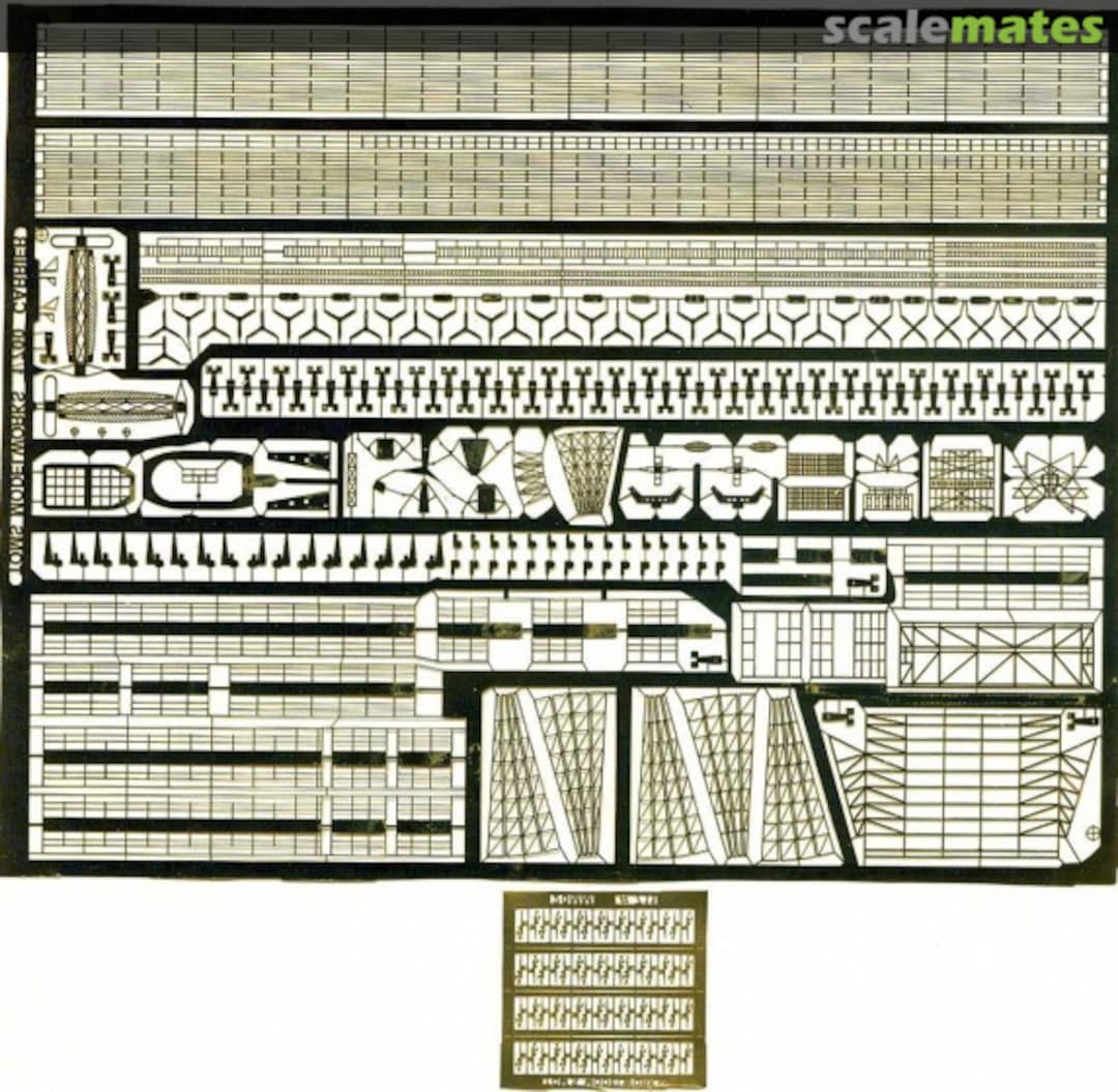 Boxart USS Essex - Detail Up Set 700 Tom's Modelworks