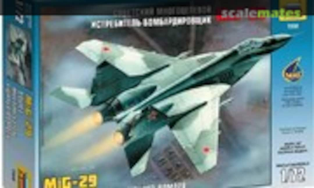 1:72 Советский многоцелевой истребитель-бомбардировщик МиГ-29 (Zvezda 7208)