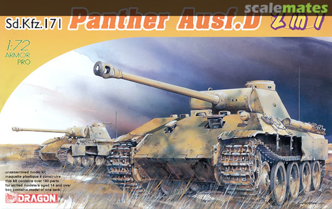 Boxart Sd.Kfz. 171 Panther Ausf.D 7547 Dragon