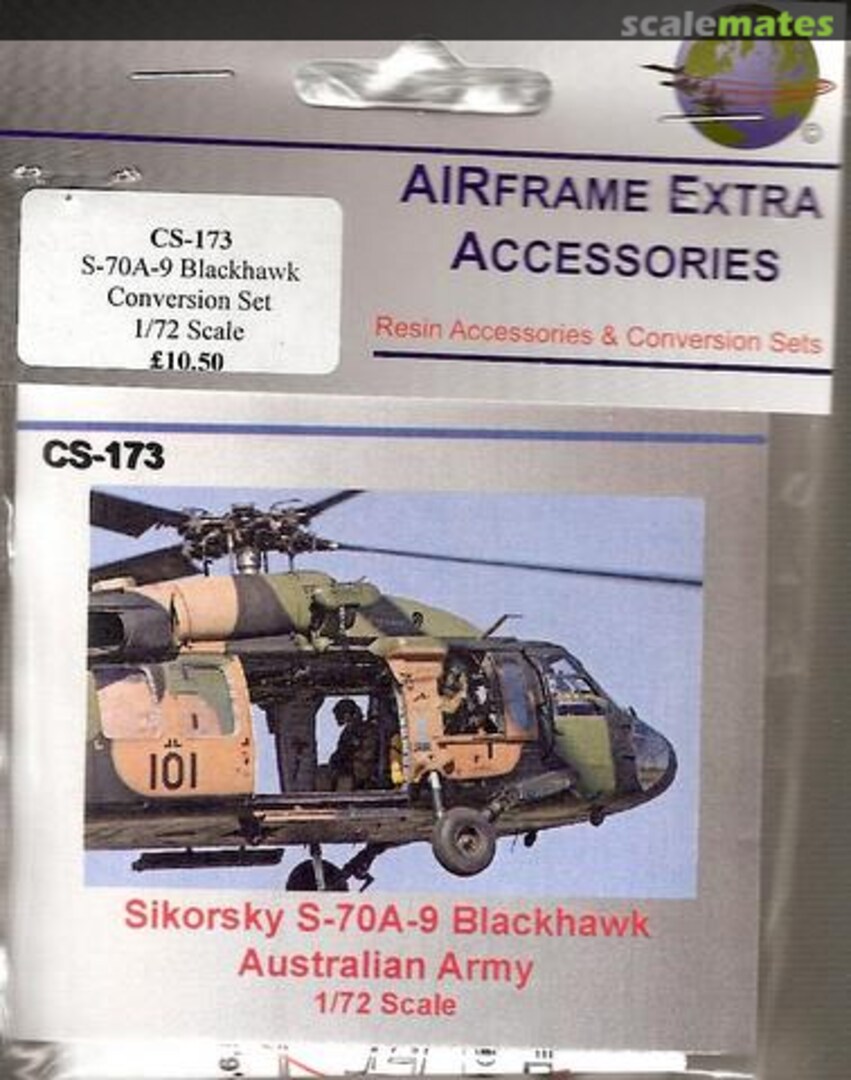 Boxart Sikorsky S-70A-9 Black Hawk CS-173 AIRFRAME Extra Accessories