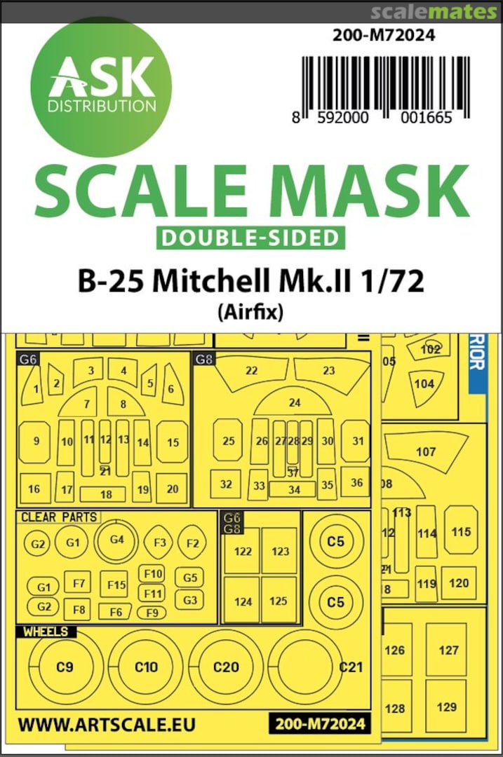 Boxart B-25 Mitchell Mk.II 200-M72024 ASK