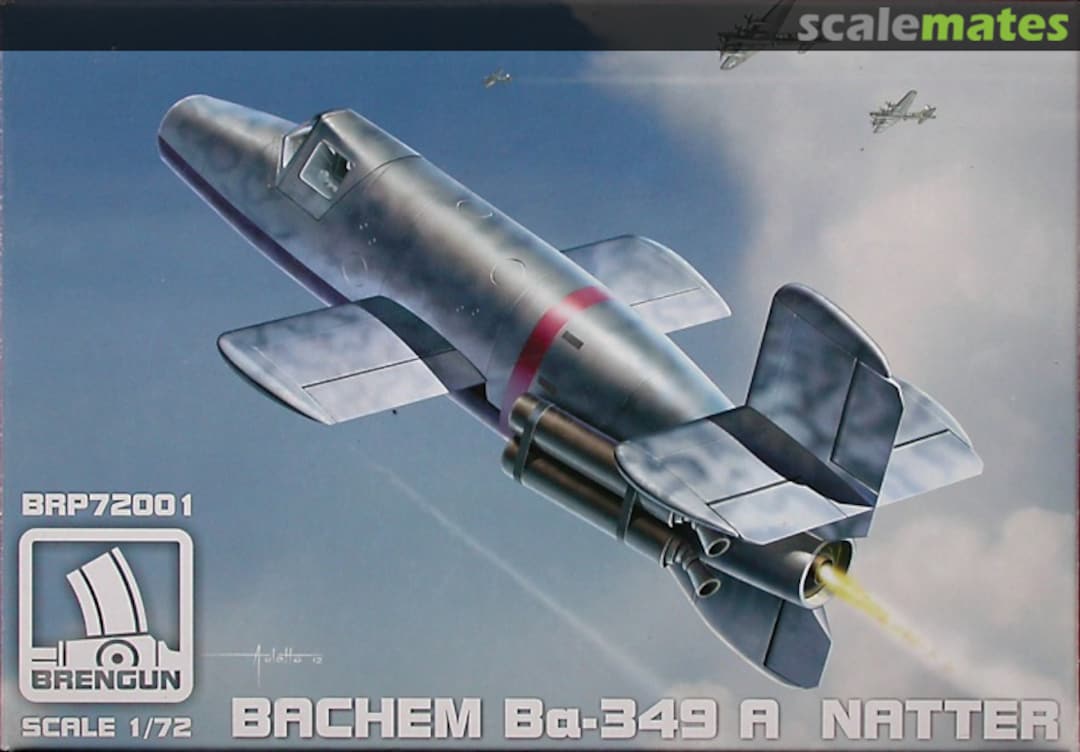 Boxart Bachem Ba-349A Natter BRP72001 Brengun