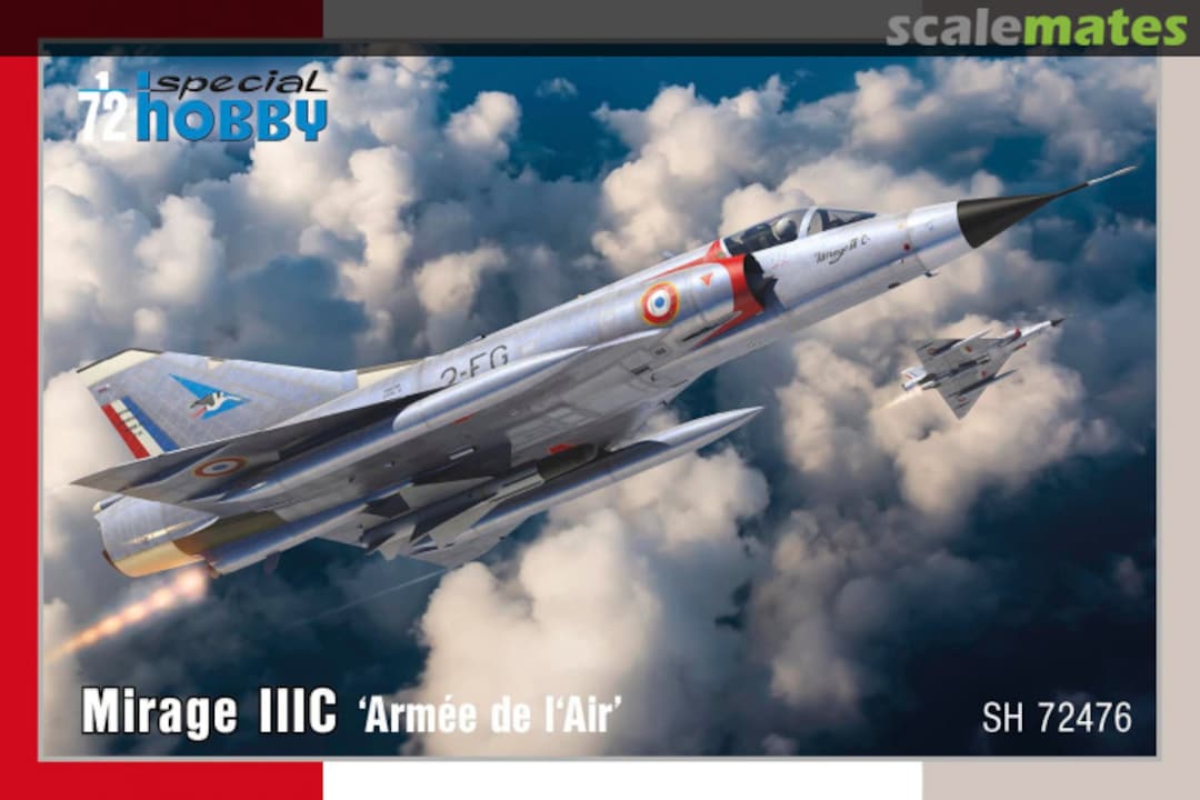 Boxart Mirage IIIC SH72476 Special Hobby