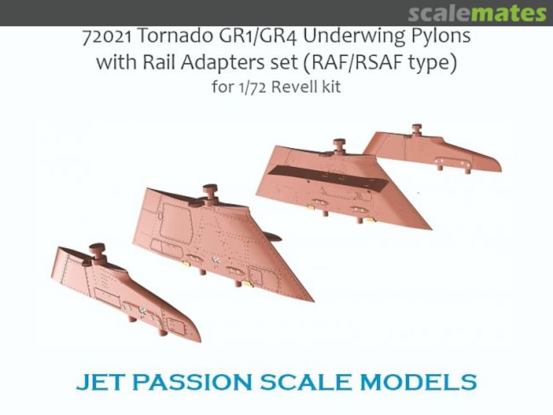 Boxart Tornado GR.1/GR.4 Underwing Pylons with Rail Adapters set 72021 Jet Passion