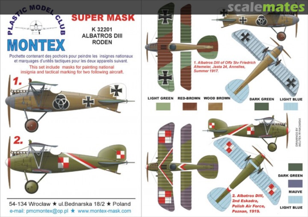 Boxart Albatros D.III K32201 Montex