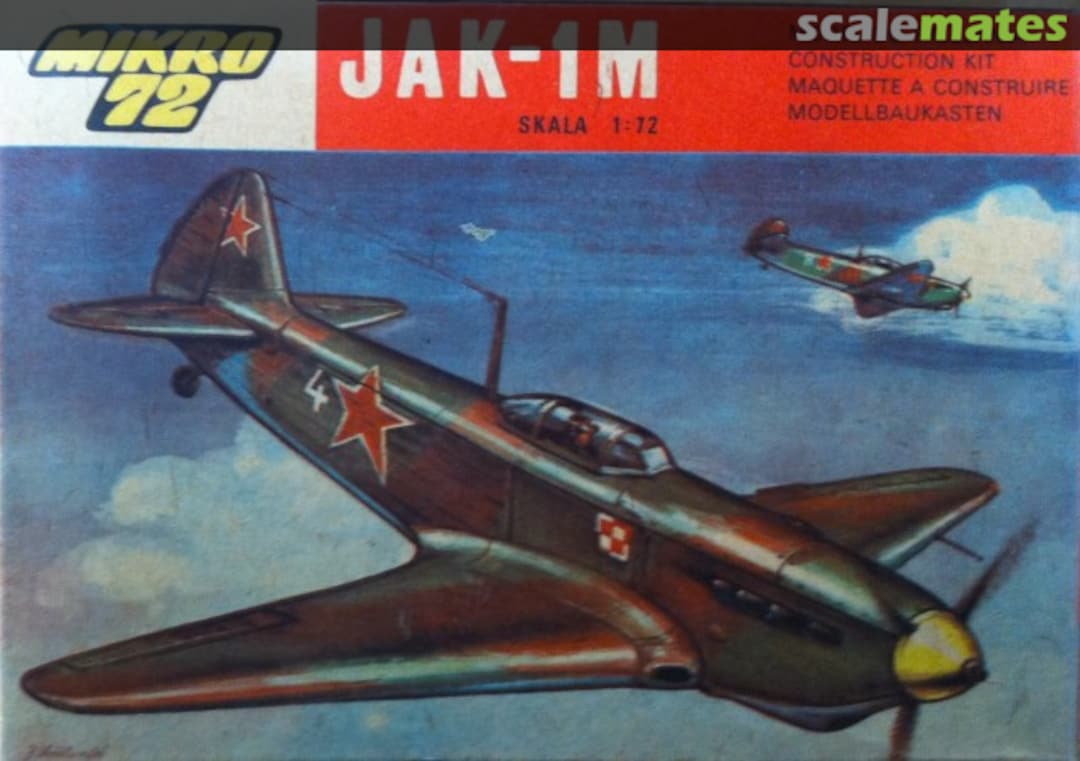 Boxart Jak-1M S-02 ZTS Plastyk